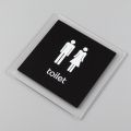 Warm Reminder Warning Sign Public Shope Signage Men and Women Restroom Instruction Sign No Smoking Logo Keep Quiet Save Paper. 