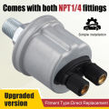 0-10bar Oil Pressure Sensor for Generator Car Boat Oil Pressure Gauge Sender Engine Part. 