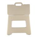 Portable with Handle Folding Step Stool Collapsible Lightweight Small Bench Thickened Plastic Footstool Hiking. 
