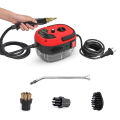 2500W Portable Handheld Steam Cleaner High Temperature Pressurized Steam Cleaning Machine with Brush Heads for Kitchen Furniture Bathroom Car. 