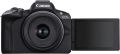 Canon EOS R50 Mirrorless Vlogging Camera (Black) w/RF-S18-45mm F4.5-6.3 is STM Lens, 24.2 MP, 4K Video, with 16 GB card and Bag. 