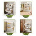 Multifunctional Plastic Folding Shoe Rack Large Capacity No Punching Door Shoe Rack Space Saving Wall-Mounted Shoe Rack Small Space Solution. 