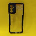 Samsung F13 /M13 /F23 /M23 Cover ( All Same Size)  Clear Transparent With Bumper  Cover Case -Non Yellowing / Anti Yellow, Samsung M13 /Samsung F23 /Samsung M23. 