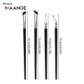 Wenefang MAANGE 4PCS Professional Eye Makeup Brush Set Eyeshaow Eyeliner Brushes Blending Portable Eyebrow Brush Cosmetic Makeup Tools. 