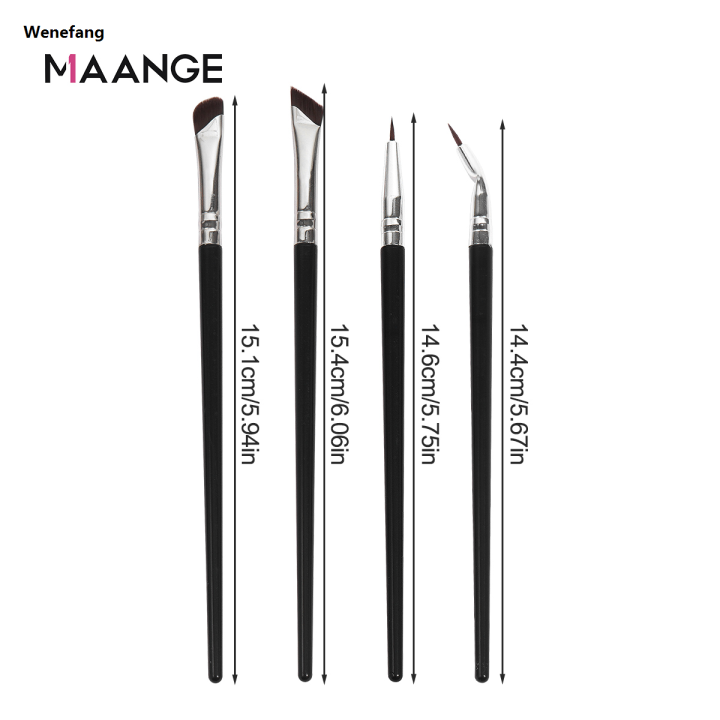 Wenefang%20MAANGE%204PCS%20Professional%20Eye%20Makeup%20Brush%20Set%20Eyeshaow%20Eyeliner%20Brushes%20Blending%20Portable%20Eyebrow%20Brush%20Cosmetic%20Makeup%20Tools%20-%20Image%205