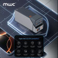MWC PowerPulse MP50K I 65W Ultra-Fast Charging I 50000mAh Li-Polymer Battery I Eight-Fold Multi Layer Security I Digital Display I Mini Size I Supported for Laptop, Mobile phone, MacBook & All other Devices  I. 