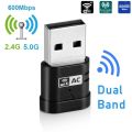 Next Dual Band Usb Wifi Network Adapter Super Mini Wireless Ac600 5Ghz 2.4Ghz Card. 