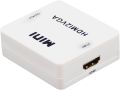 Mini HDMI to VGA Converter with Audio | HDMI2VGA 1080P Adapter Connector | PC Laptop to HDTV Monitor Projector. 