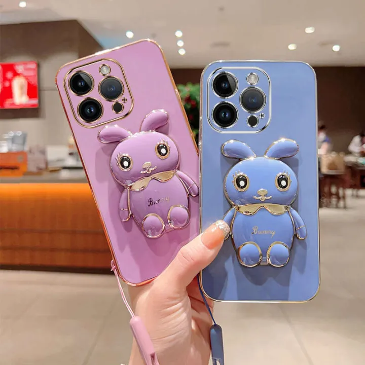 Compatible%20Vivo%20X90%20Pro%20Phone%20Case%20Rabbit%20Ring%20Electroplated%20Silicone%20X80%20Protective%20Cover%20New%20Y78%20Y16%20Y22%20National%20Trend%20-%20Image%202