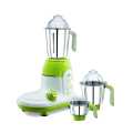 White/Green Bajaj Twister Deluxe 750 Watt Mixer Grinder. 