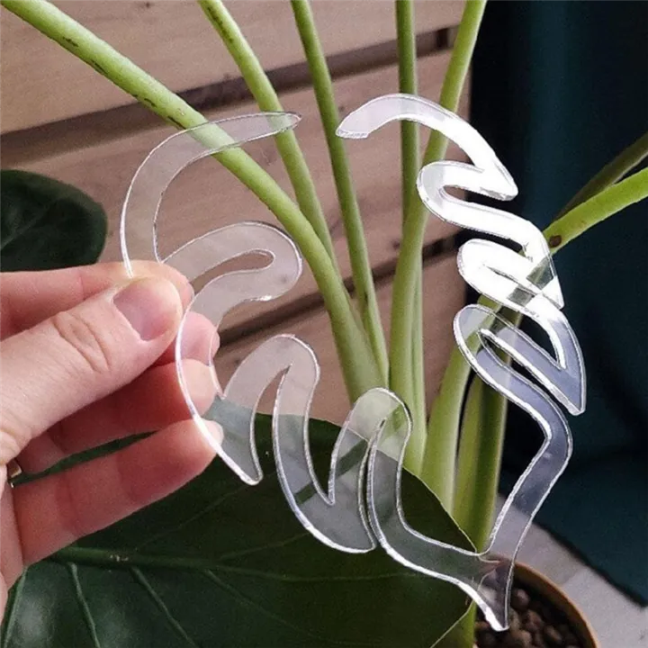 Turtle%20Shell%20Bamboo%20Clamp%20Set,%20Plant%20Stem%20Plastic%20Support,Flower-Shaped%20Green%20Plant%20Leaf%20Holder,%20Turtle%20Shell%20Bamboo%20A+B%20-%20Image%205