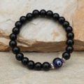 Evil Eye Bracelet/ Wrist Mala- Lotus Handicrafts. 