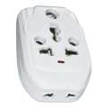 White Color Conversion 16 Amp Heavy 3 Pin Multiplug. 