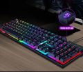 TWOLF T20 RGB LED Backlight USB Gaming Keyboard. 