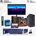 Office Desktop with i3 3rd Generation 8 GB RAM 256 GB SSD 18.5 Monitor Keyboard, Mouse and Wifi Dongle. 