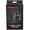 SIMPEX 216 Studio Flash Trigger Camera Remote Control  (Black). 