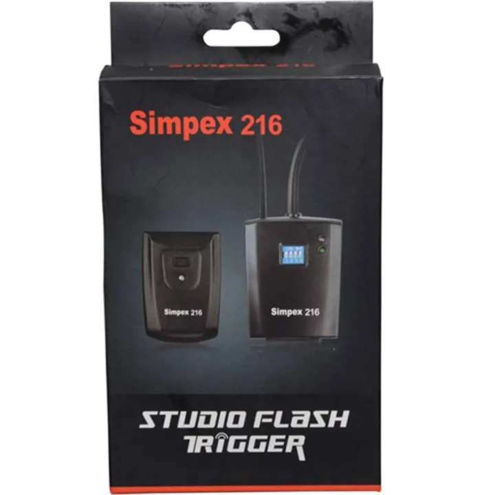 SIMPEX%20216%20Studio%20Flash%20Trigger%20Camera%20Remote%20Control%20%20(Black)%20-%20Image%204