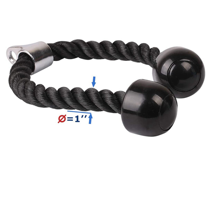 TWEXQNY%202X%20Tricep%20Pull%20Down%20Rope%2036%20Inches%20with%20Snap%20Hook,%20Fitness%20Attachment%20Cable%20Machine%20Pulldown%20Rope%20for%20Home%20Gym%20-%20Image%204