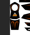 KTM Duke Sticker Graphic. 