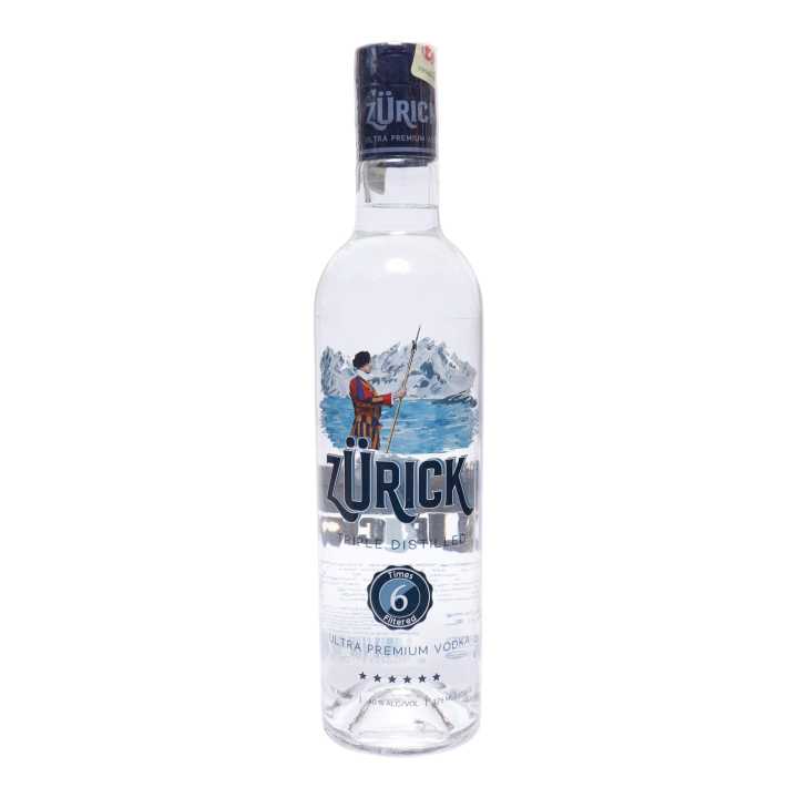 Zurich Triple Distilled Vodka 375Ml