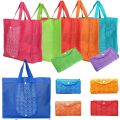 1 Piece Non Woven Fabric Reusable Foldable Shopping Bags Eco Friendly - Bags | Shopping Bags | Multicolor. 