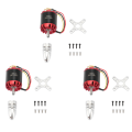 3X DIY N5065 5065 140KV BLDC Outrunner Brushless Motor for Electric Sktaeboard Balancing Scooter,Sensorless. 