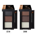 Menow Brush 3 Colors Waterproof Eyebrow Powder Wholesale Cross-border Beauty Foreign Trade Brand Cosmetics OEMODM Factory Customization. 