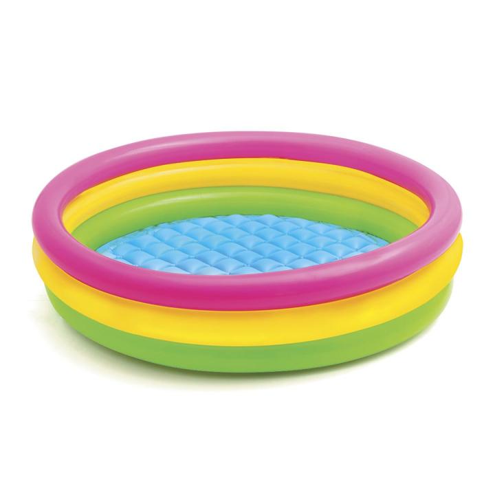 Intex%20Sunset%20Glow%2045"%20x%2010"%20Soft%20Inflatable%20Colorful%20Kiddie%203+%20Swimming%20Pool%20With%20free%20Pump%20-%20Pool%20For%20Kids%20%7C%20-%20Image%203