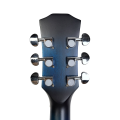 Rockstar (RW40EQT) 40" Premium Semi-Acoustic Guitar (with Equalizer & Tuner) (BlueBurst) With Bag, Capo, 2 Picks, String Set, Strap. 