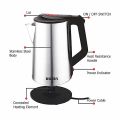 BALTRA Electric Cordless Kettle | Eager | 2.5 Ltr | 360° cordless jug kettle | High grade SS body | Concealed heating element | Boil dry protection | Auto cut off function | Cord storage facility |1500 W | 12 Month Warranty. 