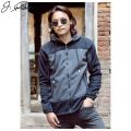 J.Fisher Dual Tone Hooded Fleece Fur Jacket For Men (Fur Inside ). 