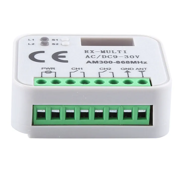 20X%20Universal%20RX%20Multi%20Frequency%20300-868MHz%20Receiver%202CH%2012V%2024V%20Relay%20Module%20Garage%20Door%20Remote%20Control%20433.92MHz%20-%20Image%202