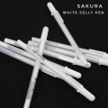 Sakura Gelly Roll White Pen- Pack Of 12. 
