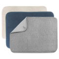 3 Pack Dish Drying Pad Dishes Drainer Mats Absorbent Microfiber for Kitchen Counter Size 20x15 Inch. 