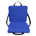 Outdoor Square Chair Cushion Stadium Cushion Beach Chair with Backrest Camping Hiking. 