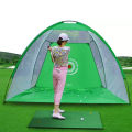 Portable Golf Hitting Net Outdoor Golf Practice Net Indoor Golf Swing Training Aids Driving Hit Cage Net. 