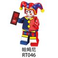 RT046-053 Anime Series Pamney Kane Joker Kafmo Assembly Blocks. 