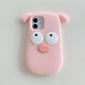 For Apple 15 Zhao Lusi Same Phone Case iphone13 Three-dimensional Funny Frog 14 Creative XS Silicone Case. 