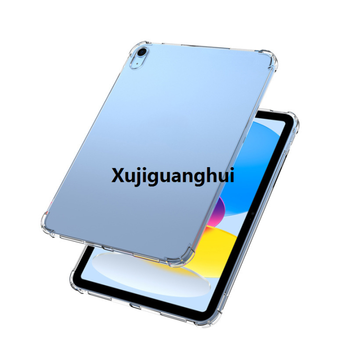 Xujiguanghui Jelly Case for iPad 11th Gen 11 inch A16 A3354 A3355 A3356 iPad 10th Gen A2757 A2777 A2696 iPad10 Clear Cover