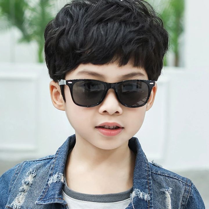 Kids Retro Black Wayfarer Sunglasses For Boy And Girl Daraz .np