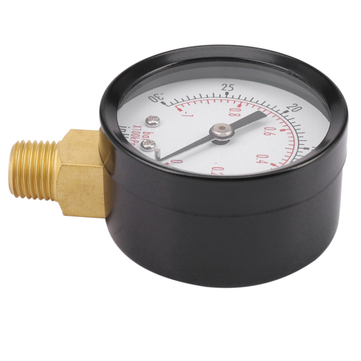JAERBEE%204X%20Pressure%20Gauge%20-%200%20-%20-30inHg%200%20-%20-1%20Bar%20Mini%20Dial%20Air%20Pressure%20Gauge%20Barometer%20Meters%20Vacuum%20Gauge%20Dual%20Scale%20Dial%20-%20Image%204