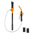 Portable Transfer Pump Battery Operated Electric Siphon Pump for Gas Fuel Transfer 3.5GPM Flow Oil Extractor. 