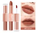 O.TWO.O 2 in 1 Double Head Lipstick and Lip Mud (Shade : Chestnut). 