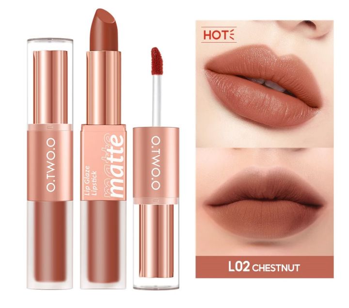 O.TWO.O%202%20in%201%20Double%20Head%20Lipstick%20and%20Lip%20Mud%20(Shade%20:%20Chestnut)%20-%20Image%202