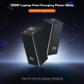 Ultima 20K Ultra Max Powerbank| 100W Power Delivery | 20000 mAh | Fast Charging | Full Metal Body | Multi Layers Fire Protection | LED Display | Triple Ports | Supports PD, QC3.0, Universal Compatibility | 2 Way Charging | ChargeSafe Technology Power. 