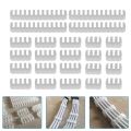 24Pcs/Set Cable Comb Clamp Cables Clip Organizer ATX 24Pin CPU 8Pin 6Pin Computer Wire Management Clip Sleeved Cable Manager. 