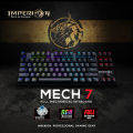 Imperion Mech 7 KG-M07R Compact 87Keys RGB Gaming Mechanical Keyboard- Kailh Switch. 