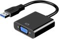 USB 3.0 to VGA Adapter External Video Card Multi Display Converter for Win 7/8/10 Desktop Laptop PC Monitor Projector HDTV. 