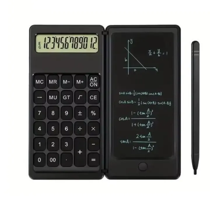 Lock%20Function%20Foldable%20Standard%20Function%20Calculator%20Writing%20Pad%2012-Digit%20Math%20Calculator%20With%20Stylus%20with%20LCD%20Notepad%20Accounting%20Calculator%20for%20School%20Office%20-%20Image%209