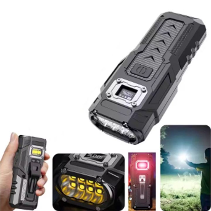 Multifunction%20Strong%20Light%20LED%20Display%20Flashlight%20with%20Strong%20Magnet%20Rechargeable%20Portable%20Work%20Light%20High-Powerful%20COB%20Side%20Light%20Searchlight%20Night%20Riding%20-%20Image%203